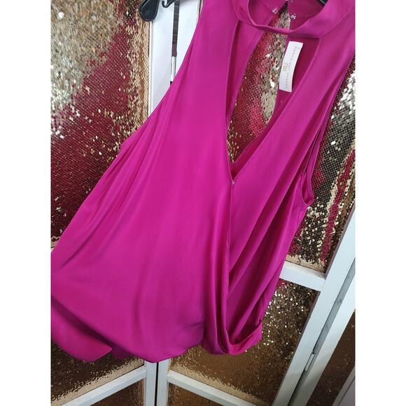 Amanda Uprichard Pink Blouse Medium - Picture 8 of 13